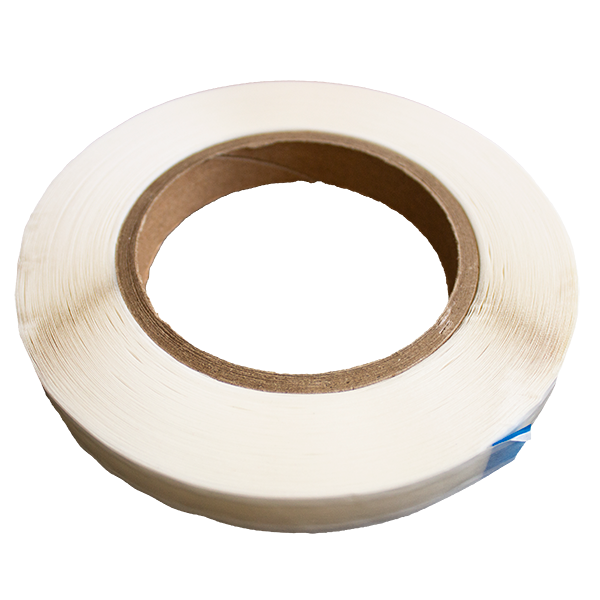 Glassine paper permanent bag sealing tape